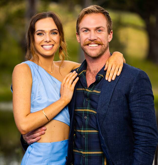 David and Emily said they had fallen for one another on one of the Farmer Wants a Wife finale episodes. Picture courtesy of Channel Seven