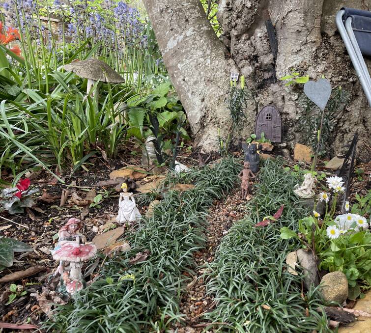 The fairy garden is a favourite for Di Curtis' granddaughters. Picture by Briannah Devlin. 