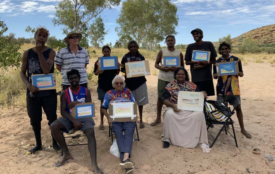 Fifteen artists and their families from the Iltja Ntjarra Many Hands Art Centre will showcase pieces in Belonging from March to May. Picture supplied.
