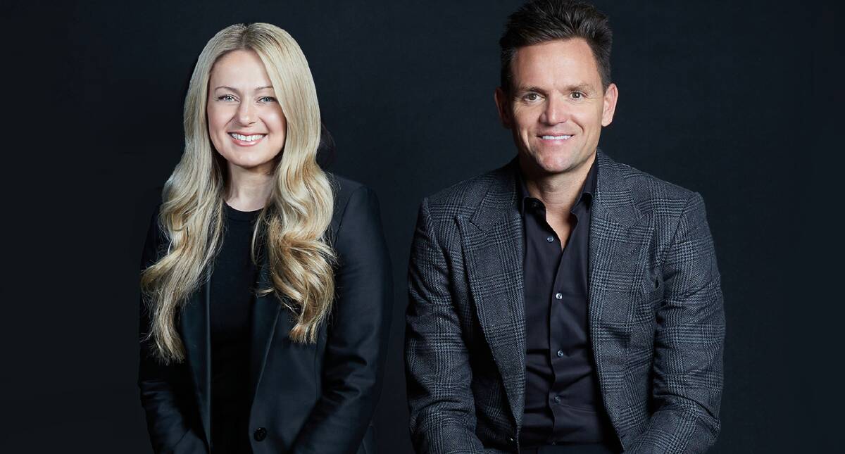 Rural and residential sales agent Corina Nesci and Highland CEO David Highland are excited to open an office for the real estate agency Highland, in Bowral. Picture supplied.