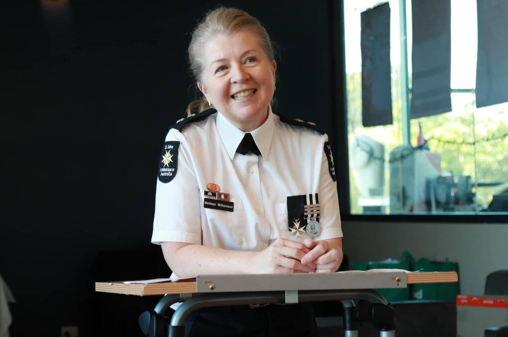 Melissa Williamson is a passionate St John Ambulance volunteer. Picture supplied 