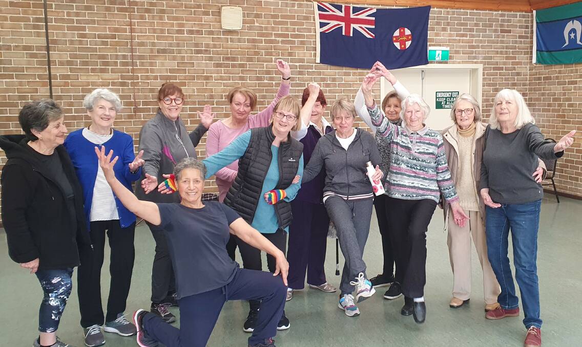 Seniors have enjoyed a new class that helps improve their flexibility, balance and movement through gentle exercises. Picture supplied 