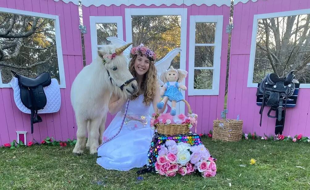 Get dressed up as a fairy and watch Fairy Erin and her unicorn Picolo. Picture supplied 