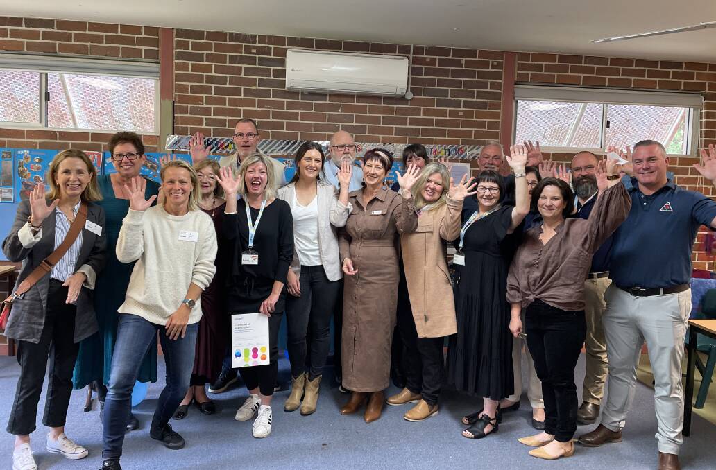 Moss Vale High School staff, and Raise mentors and counsellors and supporters celebrated the graduation of students and their mentors from the youth-focused program. Picture by Briannah Devlin