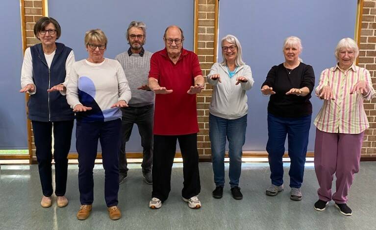 Seniors can reduce their stress and enjoy the gentle exercises of Qigong through weekly classes in Mittagong. Picture supplied. 