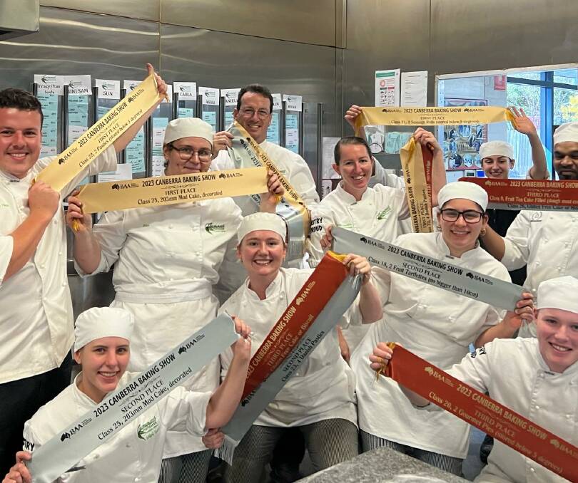 Gumnut Patisserie won 15 ribbons at the Canberra Baking Show. Picture supplied. 