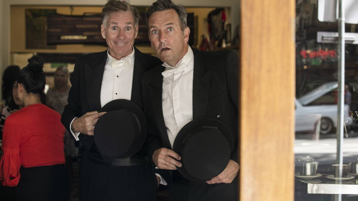 David Hobson and Colin Lane are ready to bring music and comedy to Mittagong