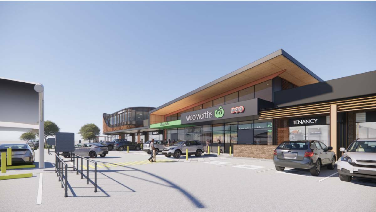 The proposal to build a road on council land to access the future Woolworths centre in Moss Vale has been put on hold. Picture supplied 