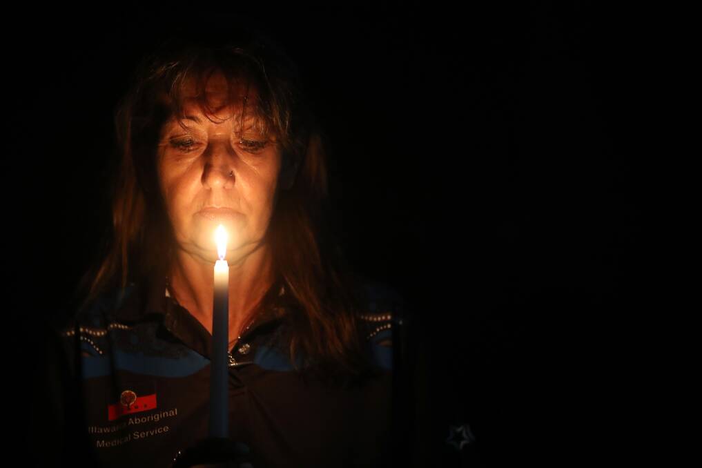 Trish Levett is organising a candlelight vigil in Wollongong's MacCabe Park for Cassius Turvey. Picture by Robert Peet
