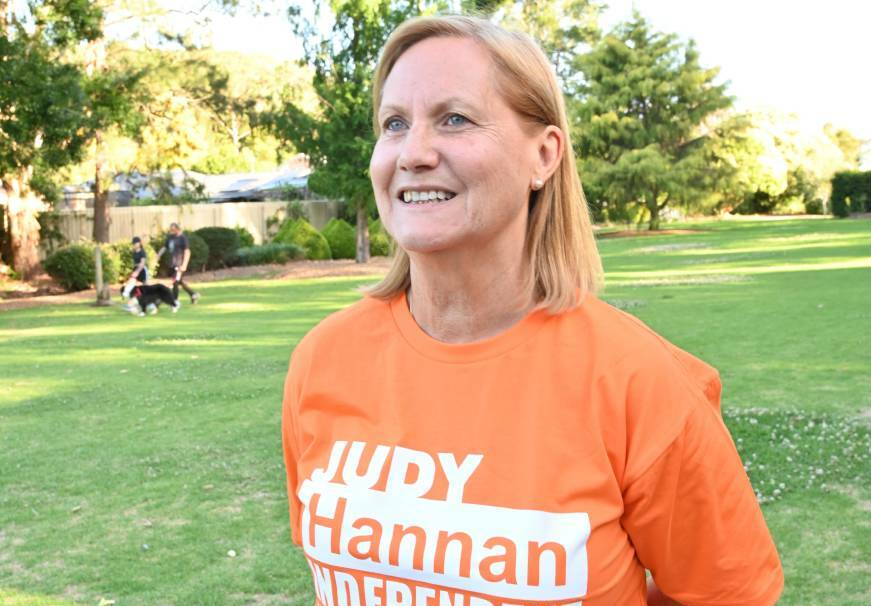 Independent candidate for Wollondilly Judy Hannan. 