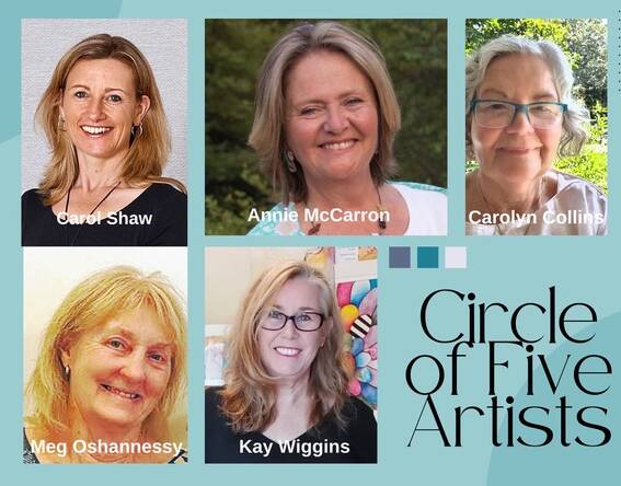 An exhibition of work by the Circle of Five Artists will be at Bowral's Milk Factory from Friday, November 4.