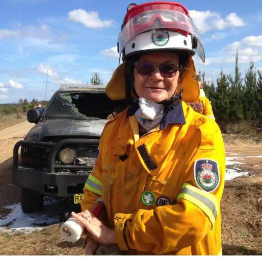 Penrose rural fire fighter Elizabeth Ellis was named a NSW Hidden Treasure in 2015. Picture supplied