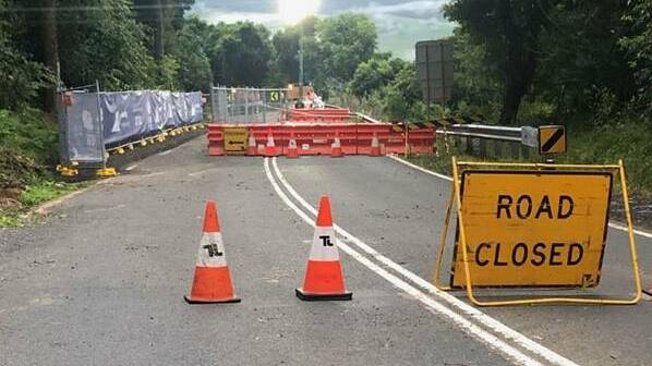 There will be more closures and traffic disruption on Moss Vale Road in coming days. Picture supplied.