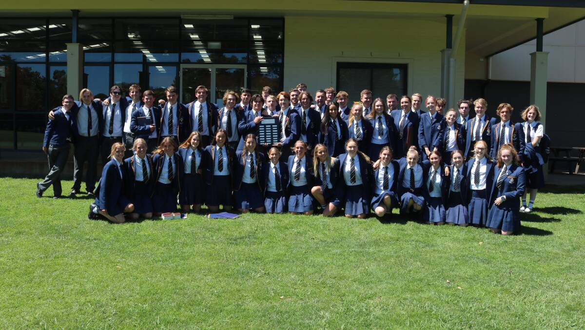 The Oxley College Year 12 class of 2020. Photo supplied