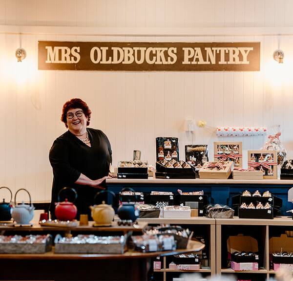 Carol Brown took over Mrs Oldbucks Pantry in 2018 and has since taken it to new heights. Picture supplied.