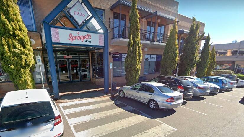 Changed parking conditions have been implemented at Springetts Arcade. Picture Google Maps.