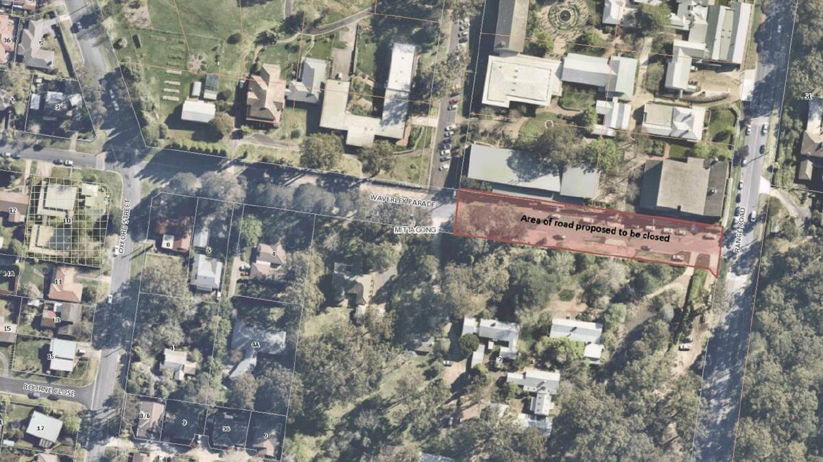 The proposed closure would've seen access to Range Road blocked. Photo: Wingecarribee Shire Council