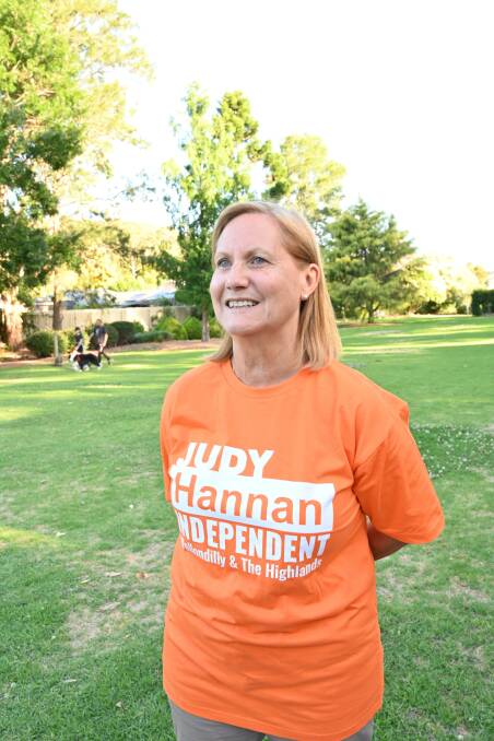 Independent candidate for Wollondilly Judy Hannan.