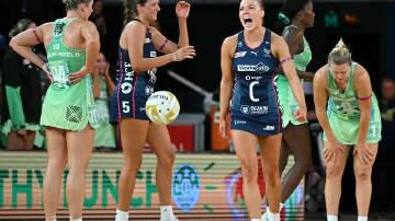 The Vixens have scored a thrilling win over the Fever and are into Super Netball's decider. Photo: James Ross/AAP PHOTOS