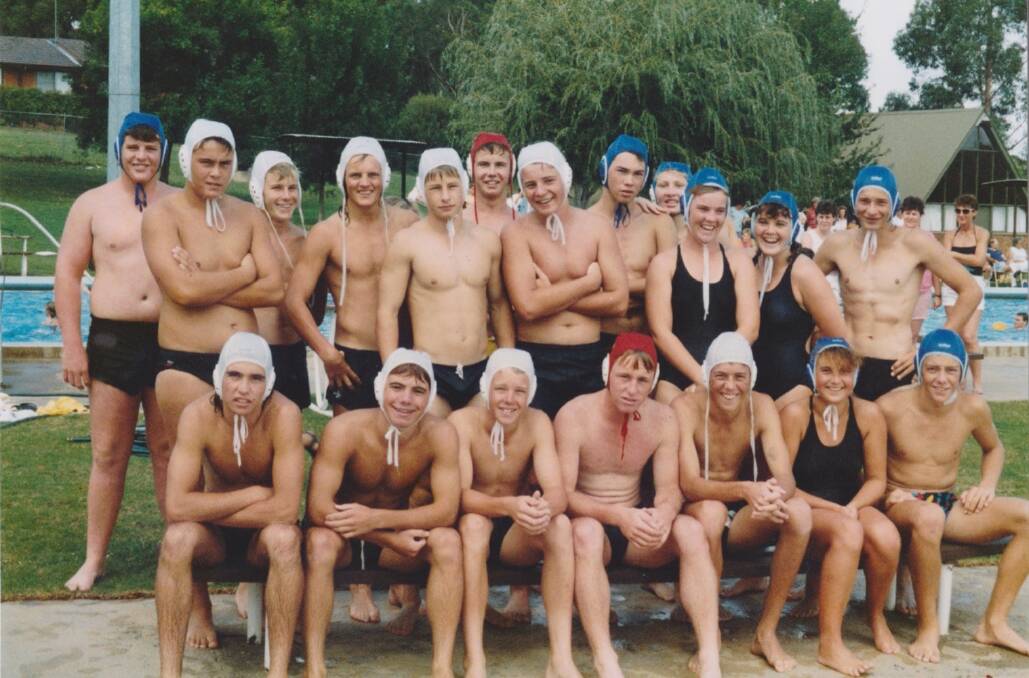 So many players have represented Southern Highlands Water Polo throughout the 40 years. Photo supplied. 
