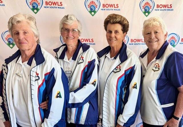 Bowral's NSW State Open Fours team. Picture supplied. 